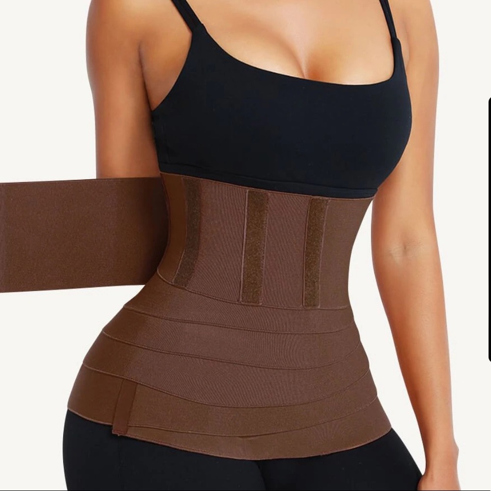 Waist slimmer band beige one size fits most
